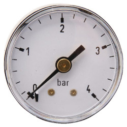 Slėgio matuoklis Ø40 0–4 bar 1/8" galinis MA404B02ST