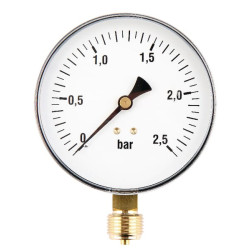 Manometras Ø 100 0-2,5 bar MA100025L08ST
