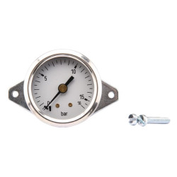 Manometras Ø40mm 0-16bar 1/8" montuojamas skydelyje MA4016P02ST