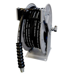 Automatinė žarnos ritė iš plieno su 20 m 3/8 colio 400 barų žarna ir 3/8 colio išoriniu sriegiu HD1100FE20