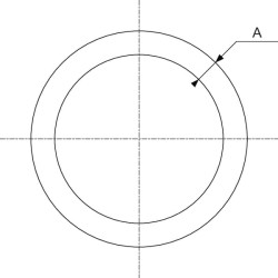 Prevost vamzdis 32x2,9mm - 3m PVRTU32P003