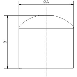 Prevost dangtelis 50 mm PVRBOU50