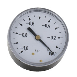 Vakuuminis matuoklis 6004 Ø63mm -1+0bar 1/4" JATO 216000