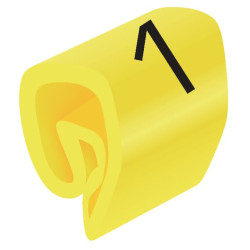 Šerdies kodas, 1,5–4 mm, geltonas 1 CLIC131