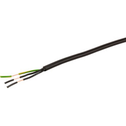 Kabelis FLEXYJZ-3x0.75 BK FLEXYJZ3075BK