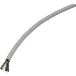 Kabelis 5x0,8mm², pilkas, PVC, m, Helukabel FLEXYJZ5075