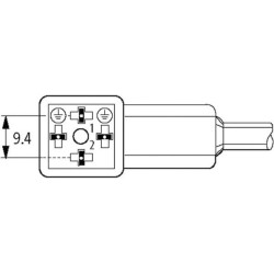 Vožtuvo jungties kabelių rinkinys 94021MSUDCI