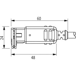 Vožtuvo jungties kabelių komplektas JT70001500