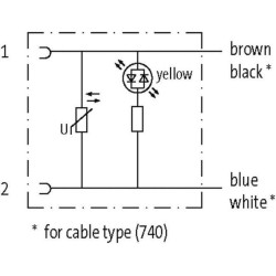 Vožtuvo jungties kabelių komplektas JT70064500