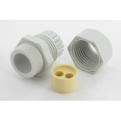 Kabelio sandariklis, pilkas, PG16, 2x6 HSKKMULTIPG162X6