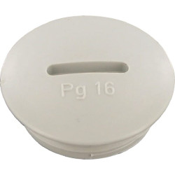 Srieginis kamštis PG16, plastikinis PG16B