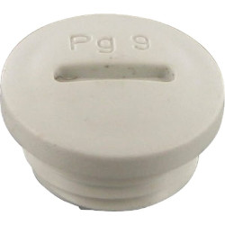 Srieginis kamštis PG9, plastikinis PG9B