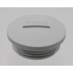 Srieginis kamštis M25, plastikas BSM25