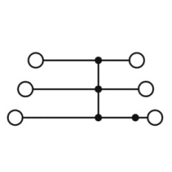 Daugiapakopis gnybtų blokas PT15S3PV