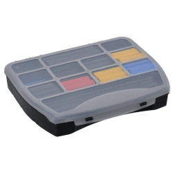 Asortimento dėžutė susitraukiantiems vamzdeliams, 124 vnt. DP0053