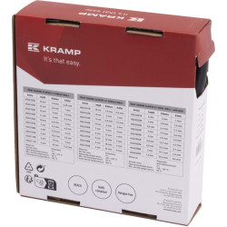 Susitraukianti mova 9.5/3.2, 3:1, 3m, dvisienė, su klijais HSS3205B