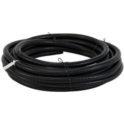 Apsauginis vamzdis 28 mm 25 m lankstus gofruotas, uždaras, juodas FTBLC28025