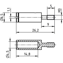 Standartinė kodavimo įvorė 09330009909