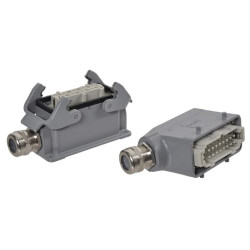 Pilnas 16 polių paviršinio montavimo jungčių rinkinys HANKIT16BS