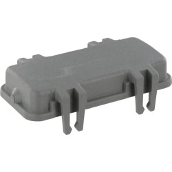 Dangtelis 16B su 4 įžeminimo plokštės užraktais, plastikinis 09300165401