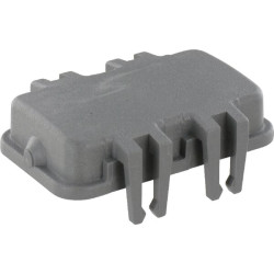 Dangtelis 10B su 4 įžeminimo plokštės užraktais, plastikinis 09300105401