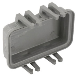 Dangtelis 10B su 4 įžeminimo plokštės užraktais, plastikinis 09300105401