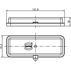 Dangtelis 24B, plastikinis 09300245406