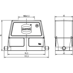 Kapotas 16B, HC M32 Šoninis įėjimas 19300160527