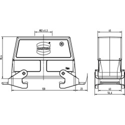 Jungiamojo gaubto 24B, HC M32 viršutinis įvadas 19300240737
