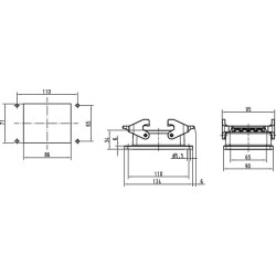 32B namas, LC pertvara, 2 svirtys, 09300320301
