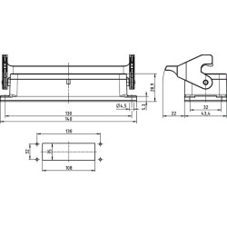 24B namas, LC pertvara, 1 svirtis, 09300240307