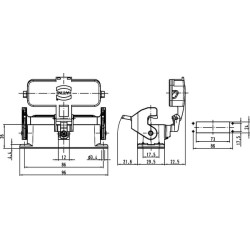 16A namas, LC pertvara, 1 svirtis, 09200160321