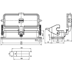 24B namas, LC pertvara, 1 svirtis, 09300240304