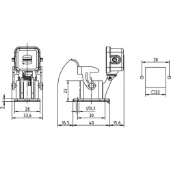 3A namas, LC pertvara, 1 svirtis, 09200030305
