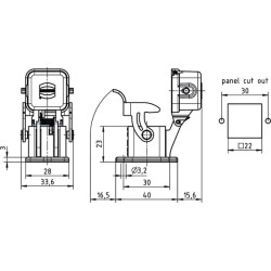 3A namas, LC pertvara, 1 svirtis, 09200030306
