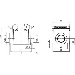 32B namas, HC paviršinis 2xM40 2 svirtys 19300320273