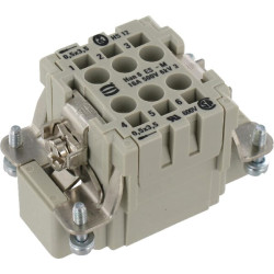 Įdėklas ES, išorinis 6P narvelinis spaustukas 09330062616