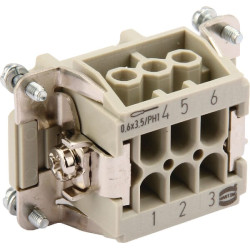 Įdėklas E, vidinis 6P varžtas 09330062701