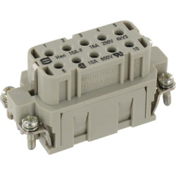 Įdėklas A, 10P moteriškas užspaudžiamas sriegis 09200103101