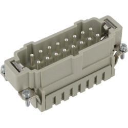 Įdėklas ES, išorinis 16P narvelinis spaustukas 1-16 09330162616