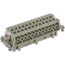 Įdėklai, Srieginis prijungimas, Lizdinė jungtis, Polikarbonatas (PC), RAL 7032 09330242701