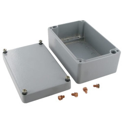 Korpusas, aliuminis 64x98x34mm A102