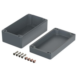 Korpusas, aliuminis 120x220x90 mm A123