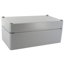 Korpusas, aliuminis 120x360x80mm A124