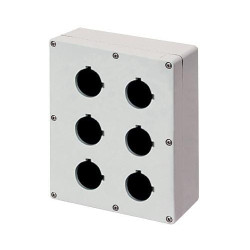 Aliuminio mygtukų dėžutė 040C17207ES6