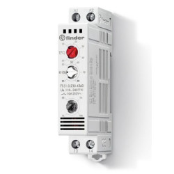 Panelinis termostatas + higrostatas 1M 240V AC/DC 7T5102304360