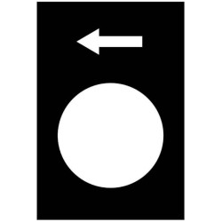 Etiketė „žemyn“ ZB2BY2904