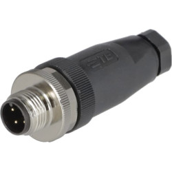 Kištukas 4 polių, M12, A kodas, M1204MA18A