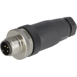 5 polių kištukas, M12, A kodas, M1205MA18A