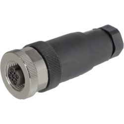 5 kontaktų kištukas, M12 lizdas, A kodas, M1205FE18A